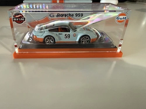 HOT WHEELS Porsche 959 RLC Exclusive Red Line Club Gulf Blue Premium JCP15 2025