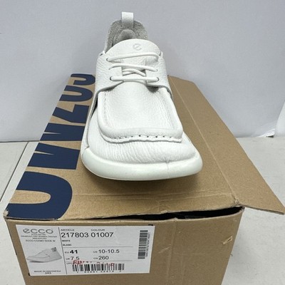 ECCO COZMO SHOE | ARTICLE 217803 | CLR WHITE 01007 | SIZE 10-10.5US