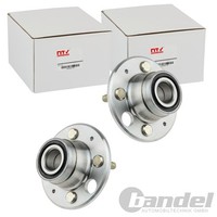 2X Nty RADLAGER-SATZ Hinten Beidseitig Passend FÜR Honda Accord Civic Crx Mg Mg
