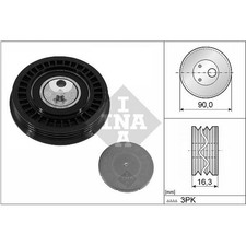 INA 531 1005 10 Spannrolle Keilrippenriemen für MERCEDES BENZ A KLASSE CLA B