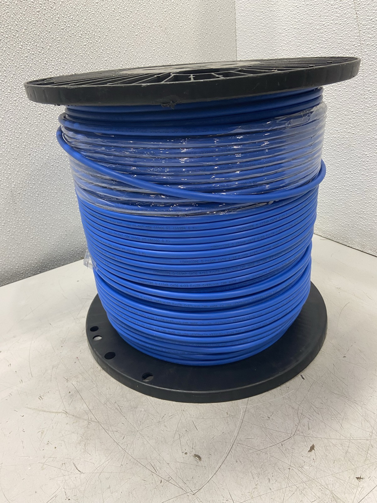 Commscope CS34P Blue CAT6 Plenum 4/23 U/UTP Reel 1000'  874049904/10