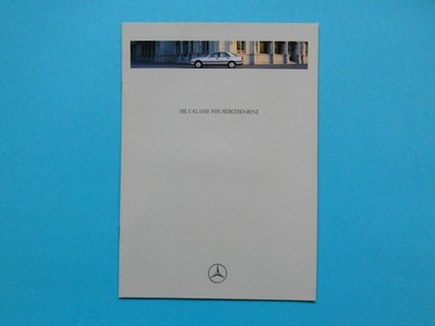 Brochure / Catalogue / Brochure - Mercedes W202 - C-Class - Saloon - 08/95