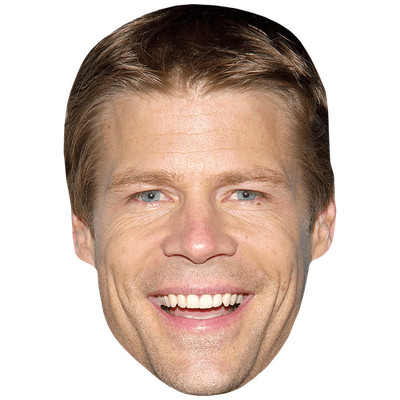 Joel Gretsch (Young) Celebrity Mask, Flat Card Face, Fancy Dress Mask