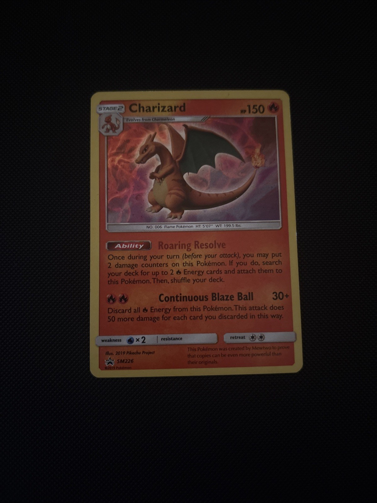Charizard  Promo Sm226