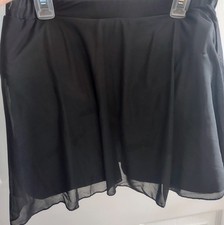 SKATING SPIRIT NEW WITH TAGS Size 2X Black Skating Skirt
