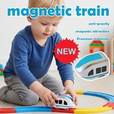 Magical Track Train USB Rechargeable 3D Building Tracks Cube UK Gift H OT