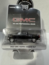 Greenlight 164 2022 Gmc Sierra 2500hd Slt Black Duramax Diesel 1st Edition