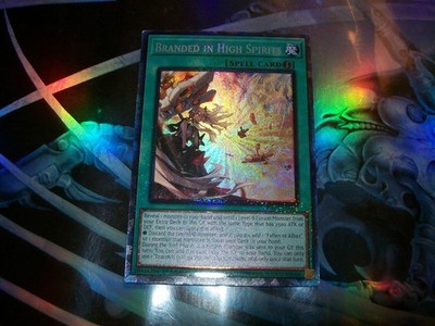 Branded in High Spirits 1st Edition Collector's Rare RA05-EN067 Yu-Gi-Oh!