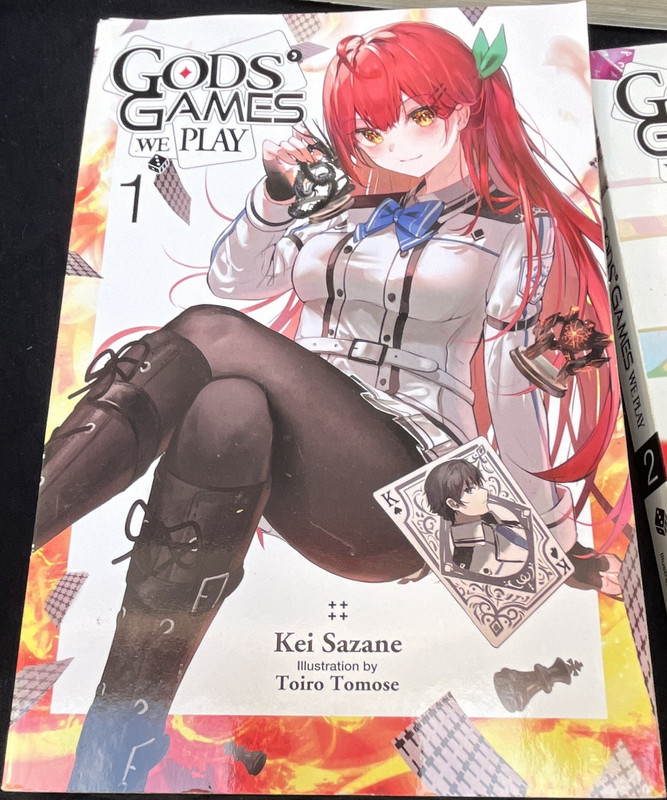 Gods' Games We Play Vol. 1 & 2 Softcover English Manga Kei Sazane Yen Press