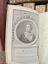 1779 The Works of the English Poets - Poems of Nicholas Rowe and Thomas Tickell