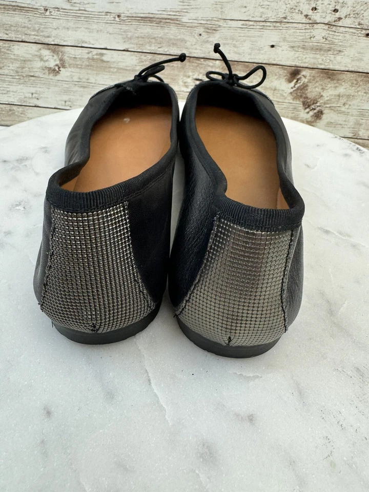 Zapatos de ballet RAS para mujer negros talla 37 EE. UU. 6,5 mocasines planos Foto 3 de 4