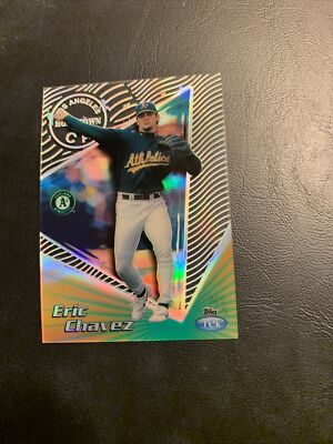 C38b 1999 Topps Tek #29a Eric Chavez Oakland A s athletics￼ ￼￼￼,￼pattern￼ 30
