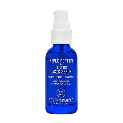 Youth To The People Triple Peptide + Cactus Hydrating + Firming Oasis Serum 1 oz