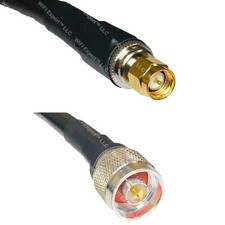RFC400 SMA MALE to N MALE Coaxial RF Cable USA-Ship Lot