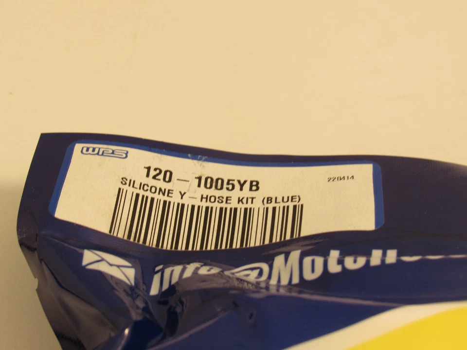 Kit Manguera Silicona Azul Moto 24-19YB Honda Crf450R 2009-2012 Totalmente Nuevo Nuevo de Lote Antiguo Foto 3 de 3