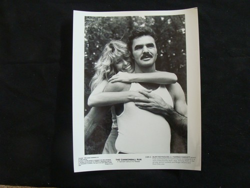 CANNONBALL RUN Foto Set 7 BURT REYNOLDS FARRAH FAWCETT 8x10 - Bild 2 von 10