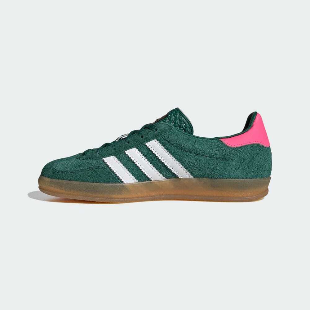 ★[ADIDAS]★WS Gazelle Indoor Collegiate Green Hazy Sky★ adidas Originals Gazelle Indoor Collegiate Green Lucid Pink