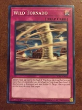 Wild Tornado SDPL-EN032 Trap Yugioh Trading Card