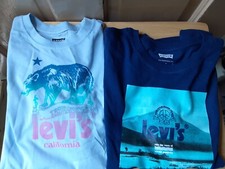 Levi's TWO  Boy's T-Shirts Size Large  NEW WITH TAGS