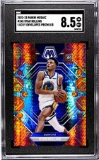 2022-23 Panini Mosaic Ryan Rollins Rookie 8/8 Lucky Envelopes SGC 8.5