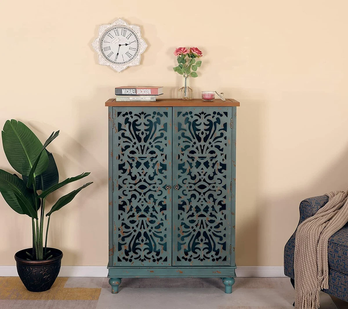 Accent on sale table cabinet