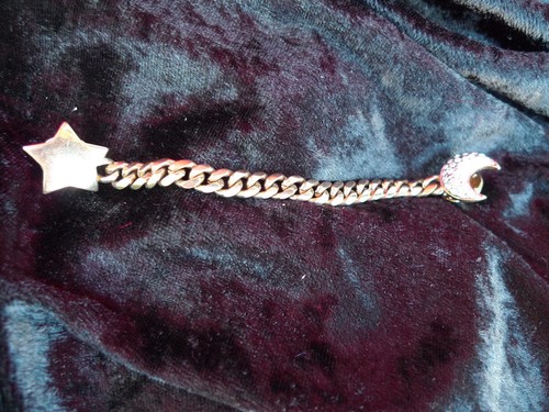 Pendentif Argent Avec Pierre De Lune, Morganite Et Citrine - Dimensions 33x22 Mm Et 17x7 Mm, Neuf Sans Emballage