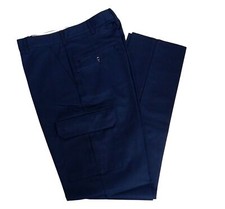 Solar 1 Clothing MP88 Industrial Cargo Work Pants, Navy, 36X37U