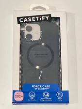 CASETiFY Force Case w/ Magsafe for iPhone 16 - Black OPEN BOX