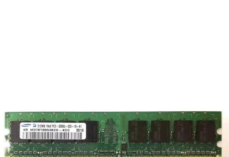 1GB SAMSUNG PC2-3200 DDR2 400mHz RAM 240pin DIMMS CL333 - Image 2 of 3