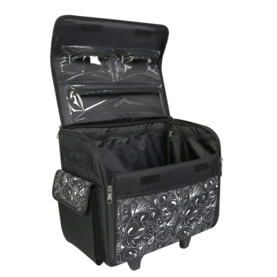ARTS & CRAFTS BAGS Rolling Sewing Machine Storage Transport Tote Cart