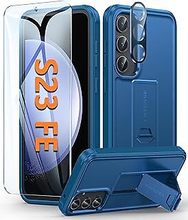 FNTCASE for Samsung Galaxy S23-FE Case: Military Grade Drop & Shock Protection C
