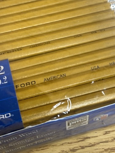 Neu versiegelt 72 USA amerikanisches Holz 2HB Bleistifte mit Radiergummis Sanford PMA zertifiziert - Bild 12 von 15