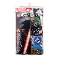LEGO Star Wars Disney Boys' 5 Pack Briefs Underwear Set: 4-6