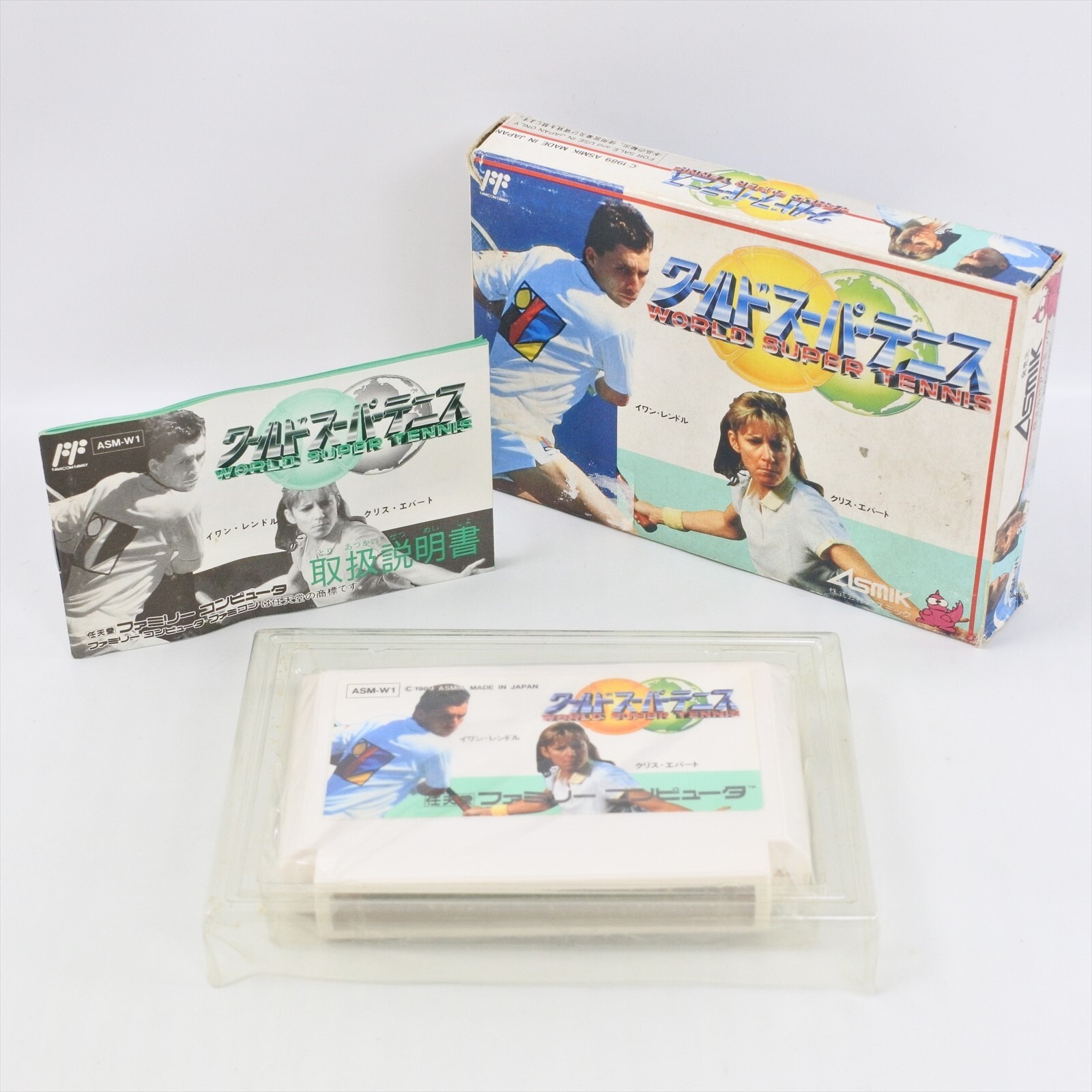 WORLD SUPER TENNIS Famicom Nintendo 8230 fc
