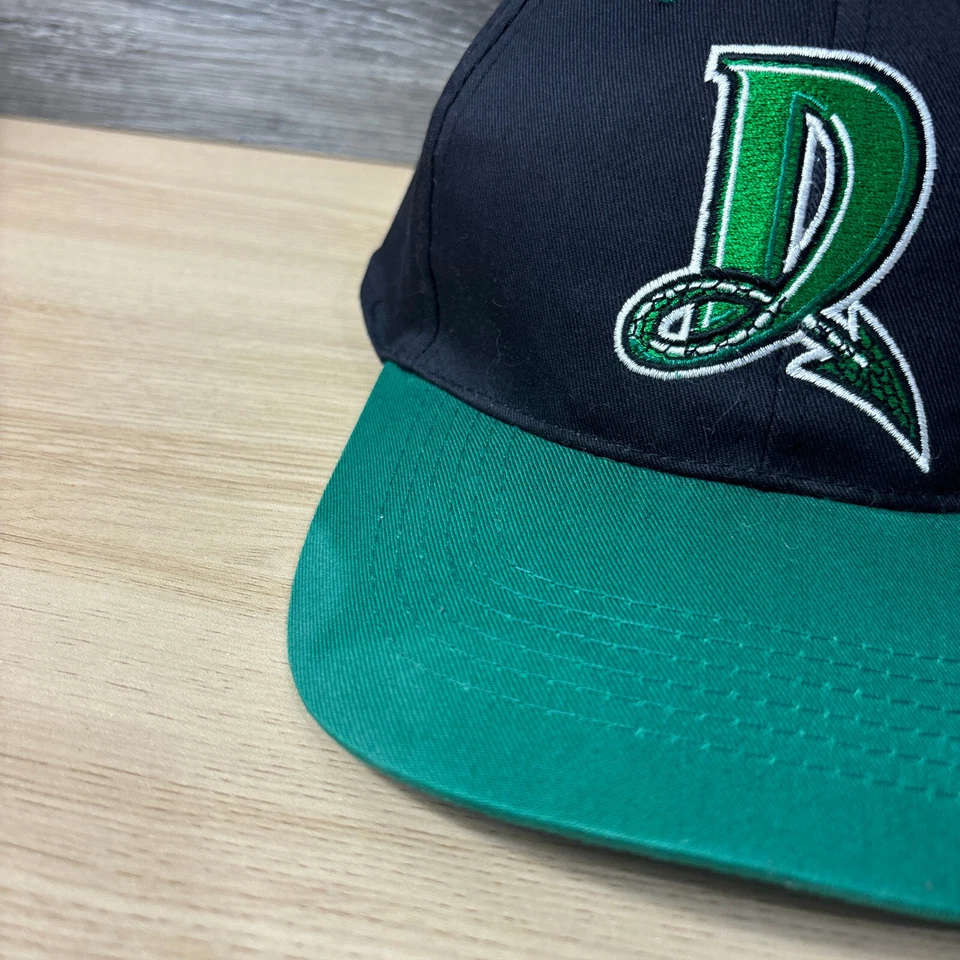 Gorra Dayton Dragons Snapback Negra Naranja Béisbol Ajustable Foto 4 de 4