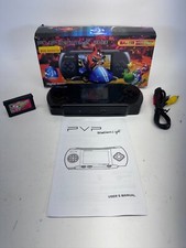 PVP STATION LIGHT 3000 Nero 900000+Giochi con Scatola,Cartuccia,Manuale e Cavo Testato