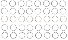 Premium Piston Rings for 94-03 Ford 7.3L/445 V8 Turbo DI Diesel | Keystone Top