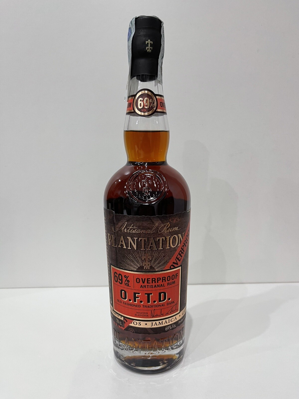 Plantation Artigianale Rum Overproof OFTD Jamaica Guiana Barb. 69% Vol 70cl Vol