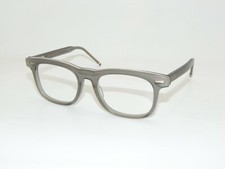 THOM BROWNE TB-705-C-GRY-SLV Matte Grey/Silver 50mm Authentic Eyeglasses