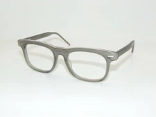 THOM BROWNE TB-705-C-GRY-SLV Matte Grey/Silver 50mm Authentic Eyeglasses