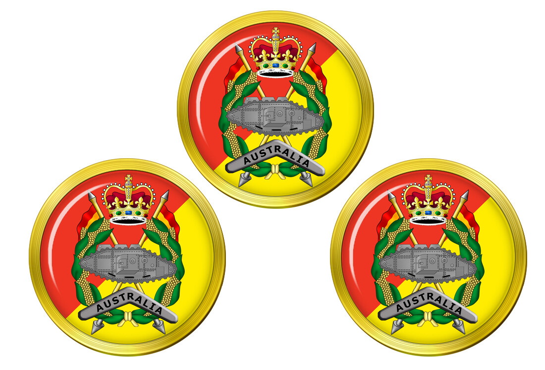 Royal Australian Armoured Corps (Australian Army) Golf Ball Markers
