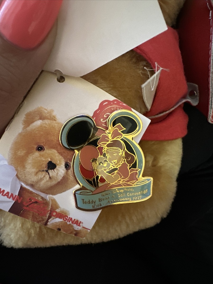 ぬいぐるみ HERMANN Teddy ORIGINAL CLASSIC POOH Growler Hermann Teddy Original Pooh & Piglet With Tags! | eBay