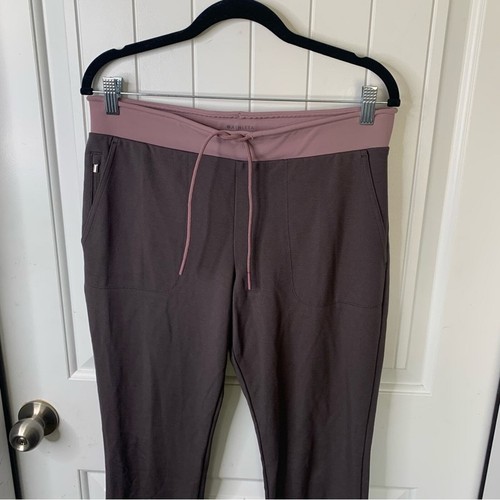 Pantalón Athleta Hermosa Color Block Acampanado Piernas Talla Mediana - Imagen 3 de 9
