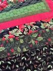 Quilt top: Handmade Christmas Quilt Top- Christmas Cardinals, Pinecones  50"x66" — photo 3