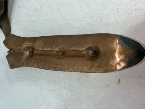 Pair Vtg Chippewa Copper Burwood Products Candle Holder Hammered Solid Copper - Picture 10 of 13