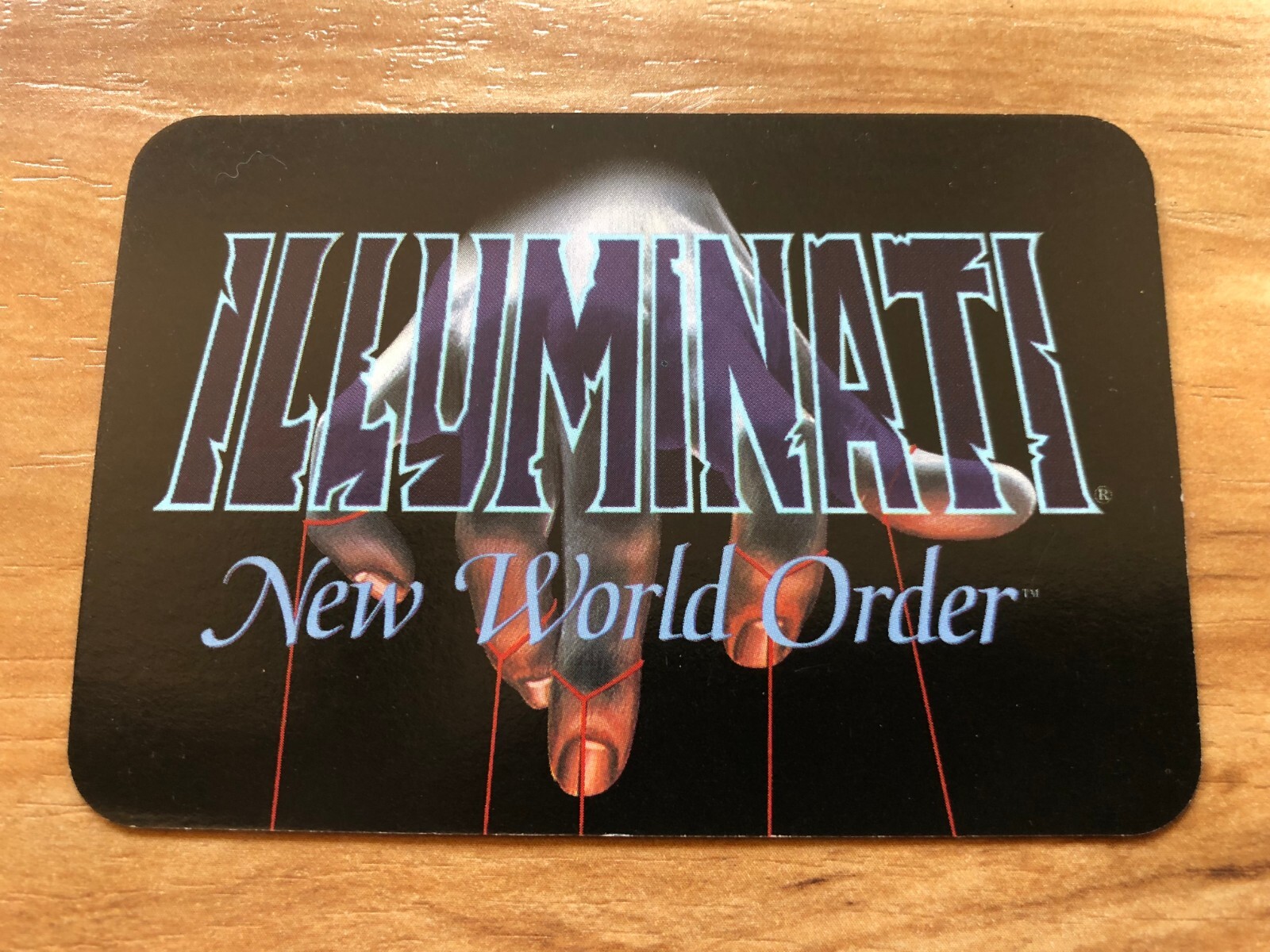 Illuminati New World Order Assassins INWO NWO Card Game Goal Blinded By