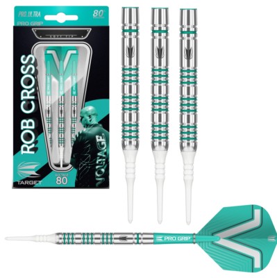 Rob Cross 80% Tungsten Soft Tip Darts by Target - The Voltage