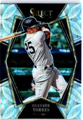 2022 Panini Select GLEYBER TORRES #198 Premier Level Scope Prizm YANKEES