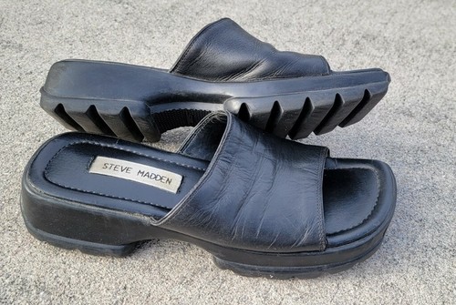 90's steve madden platform sandals