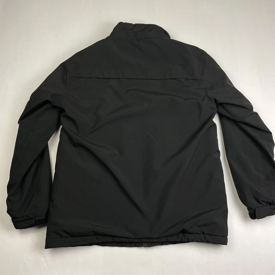 Chaqueta Wantdo Juvenil Talla 10/12 Negra Carga 5 Bolsillos Cremallera Completa Abrigo Forrado de Vellón Foto 4 de 4